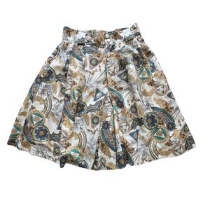 Railroad Shorts‎ *NO SIZE TAG* XS/S Abstract Pattern Artsy Art to Wear Whimsy